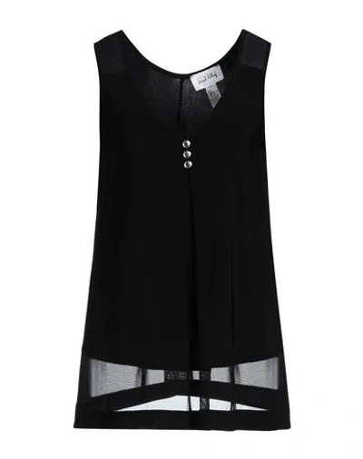 Joseph Ribkoff Woman Top Black Size 8 Polyester, Elastane, Nylon
