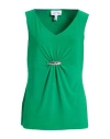 Joseph Ribkoff Woman Top Green Size 16 Polyester, Elastane In Green