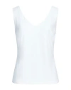 Joseph Ribkoff Woman Top White Size 10 Polyester, Elastane In White