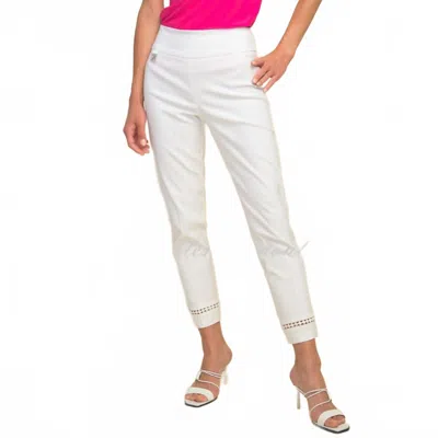 Joseph Ribkoff Women's Crop Pants In White