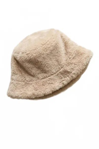 Joseph Ribkoff Women's Faux Fur Bucket Hat In Almond In Brown