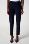 Joseph Ribkoff Women's Jacquard Pants In Midnight Blue In Blue