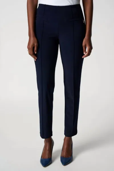 Joseph Ribkoff Women's Jacquard Pants In Midnight Blue
