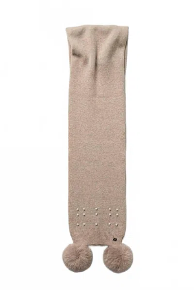 Joseph Ribkoff Women's Knit Scarf In Taupe Melange In Nude