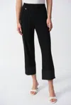 Joseph Ribkoff Women's Silky Knit And Memory Straight Pants In Black