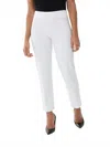 Joseph Ribkoff Women's Straight Leg Pants In Vanilla In White