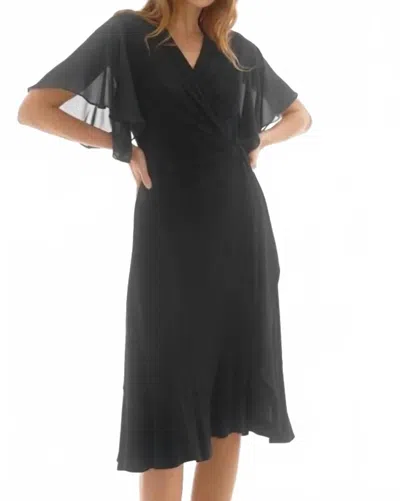 Joseph Ribkoff Women's Wrap Dress In Black