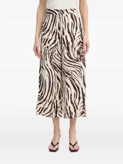 Joseph Ribkoff Zebra-print Trousers In Multi
