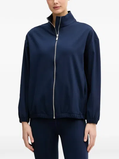 Joseph Ribkoff Zip Jacket In Blue
