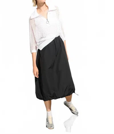 Joseph Ribkoff Zip Sweater In White In Multi