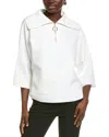 Joseph Ribkoff Zipped Funnel Neck Sweater