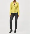 JOSEPH RIBKOFF ZIPPER JACKET IN WASABI