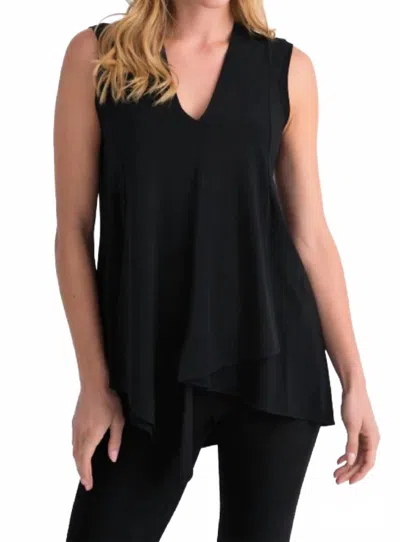 Joseph Ribkoff Zola Sleeveless Tunic In Black