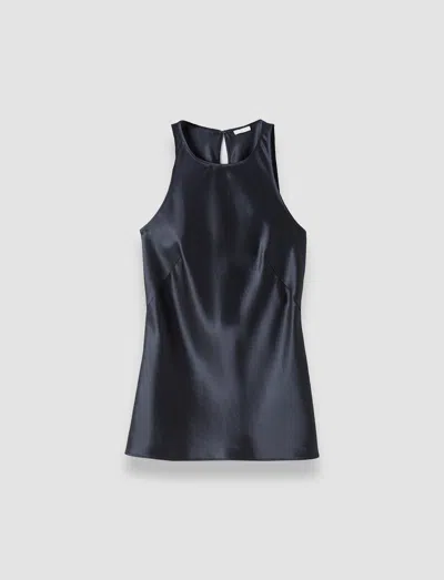 Joseph Ritz Double Satin Top In Black