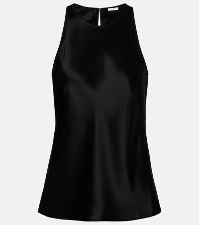 Joseph Ritz Satin Top In Black