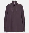 Joseph Rivoli Silk Crêpe De Chine Blouse In Aurora