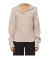 Joseph Wool-blend Robby Sweater In Orange