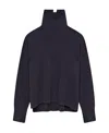Joseph Roll-neck Cashmere Jumper In Black