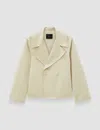 Joseph Rollet Light Double Face Wool Jacket In Sand