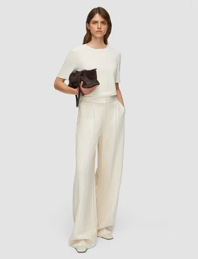 Joseph Rubin Crepe De Soie Silk Blouse In Multi