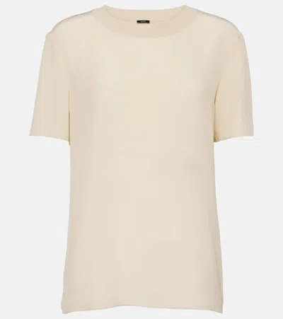 Joseph Rubin Seidenbluse In Neutrals