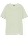 Joseph Womens Matcha Short-sleeve Linen Jersey T-shirt In Green