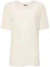 Joseph Rubin Silk T-shirt In Neutrals