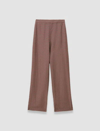Joseph Sahel Printed Silk Blend Trousers In Multi