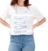 Joseph Sardinia Tshirt In White In White