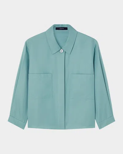 Joseph Satie Boxy Silk-cotton Shirt
