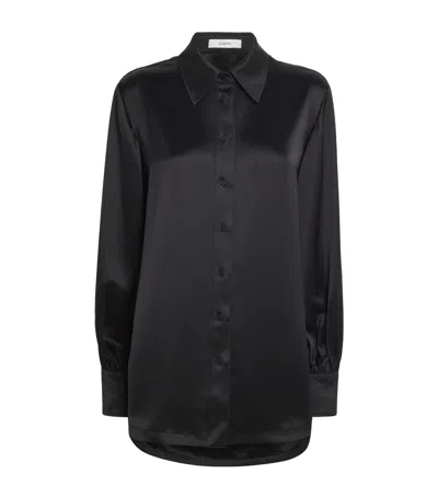 Joseph Satin Dieu Blouse In Black