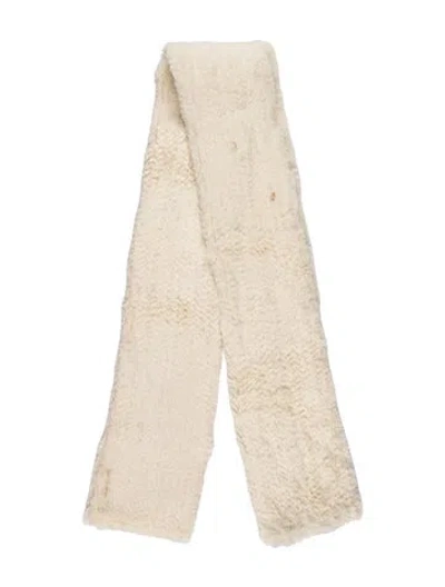 Pre-owned Joseph Scarf In Neutrals