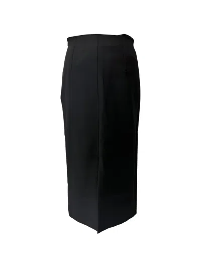 Pre-owned Joseph Scuba Jasper Skirt In Black