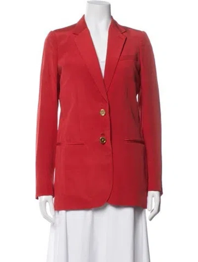 Pre-owned Joseph Silk Blazer In Pink