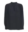 Joseph Silk Blondel Blouse In Black