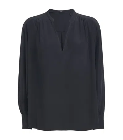 Joseph Silk Blondel Blouse In Black