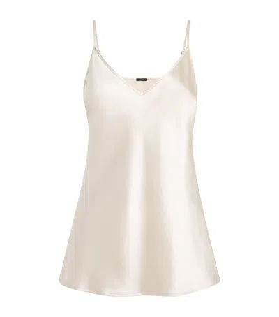 Joseph Silk Clea Cami Top In Beige