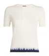 Joseph Silk-cotton Dye-hem Top