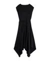 Joseph Silk Crepe De Chine Goodman Dress In Black