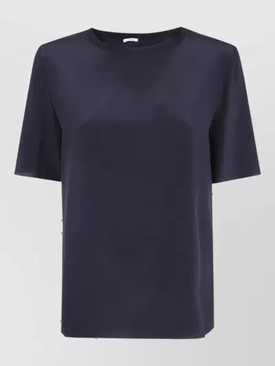 Joseph Silk Crepe De Chine Top In Black