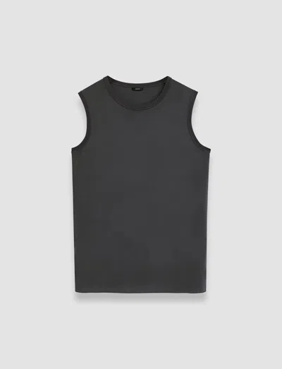 Joseph Silk Crepe De Soie Bley Blouse In Slate