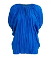 Joseph Silk Habotai Briela Blouse In Blue