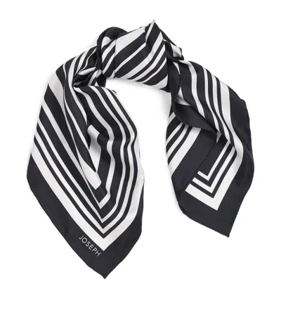 Joseph Silk Kenza Scarf In Black