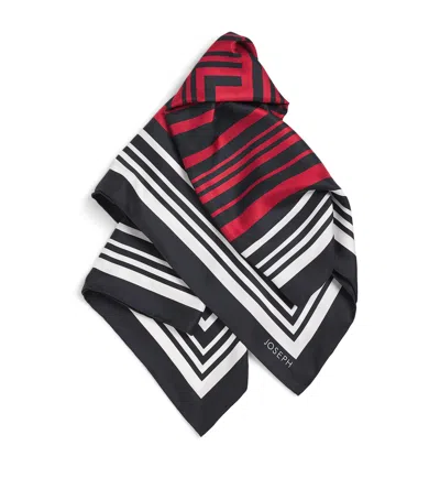 Joseph Silk Lexi Scarf In Red