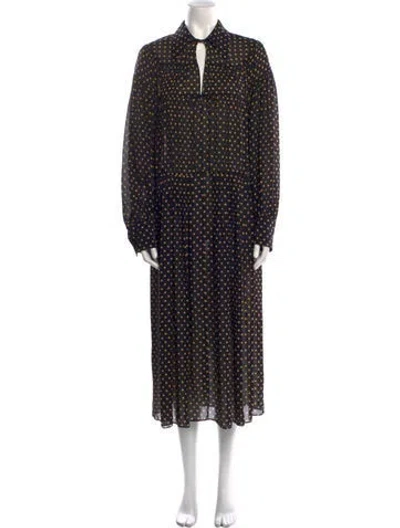 Pre-owned Joseph Silk Long Dress In Multi