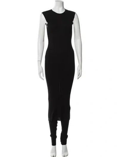 Pre-owned Joseph Silk Long Dress W/ Tags In Black