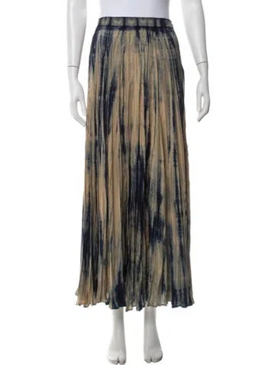 Pre-owned Joseph Silk Long Skirt In Multi
