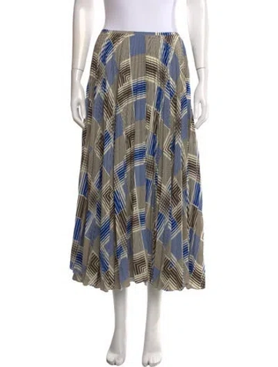 Pre-owned Joseph Silk Long Skirt In Neutrals