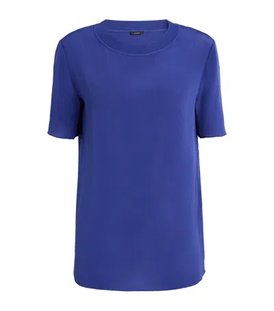 Joseph Silk Rubin T-shirt In Multi