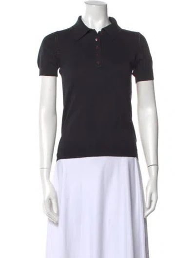 Pre-owned Joseph Silk Sweater In Black